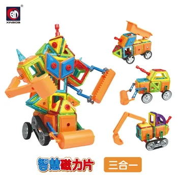 

One Assembly Magnetic Disc 78 Gift Boxes In English, Children's Educational Toys.