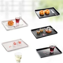 Dinner Plates Tray Dinnerware Kitchen Plates Grain Tray Chain Restaurant With Melamine Plates A5 Melamine Tableware food buffet basin plates 6pc set 1 2 gastronorm pan stainless steel square pots tray dishes 6mm thickness with lid restaurant