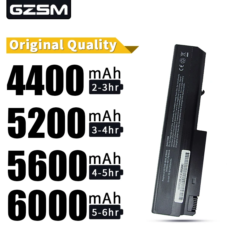 Аккумулятор HSW 5200 мАч для ноутбука Hp Compaq 6910p 6510b 6515b 6710b 6710s 6715b 6715s NC6100 NC6105 NC6110 NC6115 NC6120