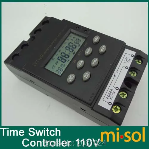 25A interruptor do temporizador programável