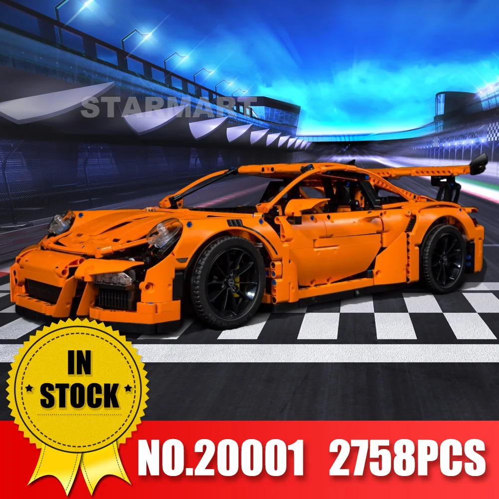 

Lepin 20001 Technic Series The Super Race Car Set Building Blocks Bricks Funny Toys For Kids Car legoingly 42056 Model Set Gift