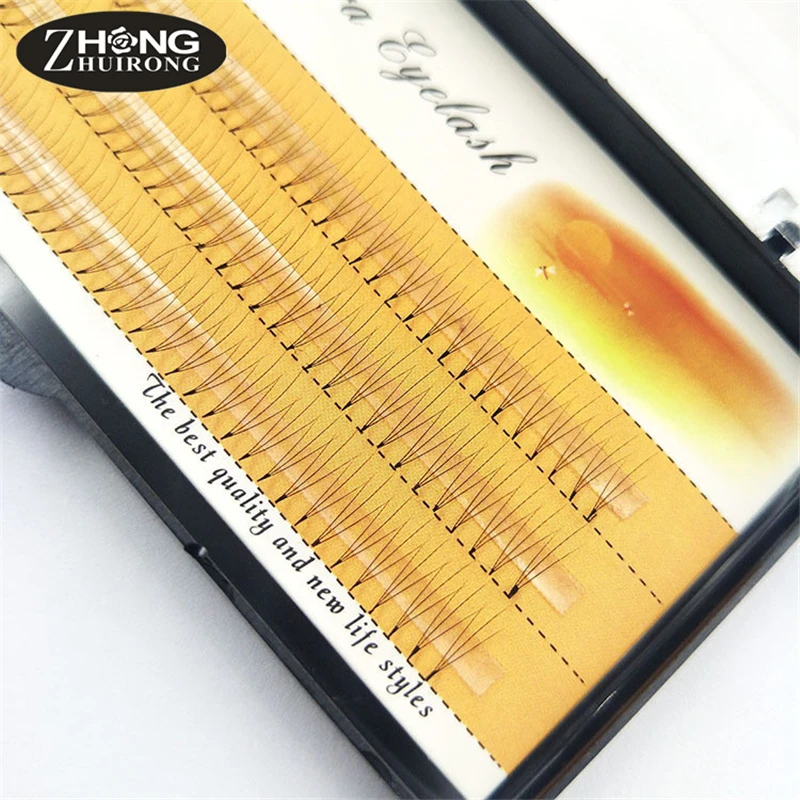 

60 tablets of handmade personal eyelashes 1 strain 3 0.07C volume false eyelashes extended dense charm big eye grafting eyelashe