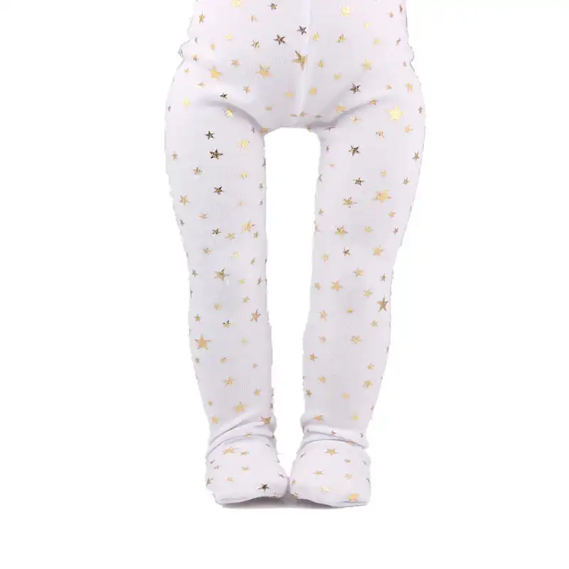 baby tights gold