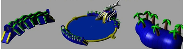 Надувной коммерческий парк брызг воды/плавающая вода оборудование для игровой площадки на продажу