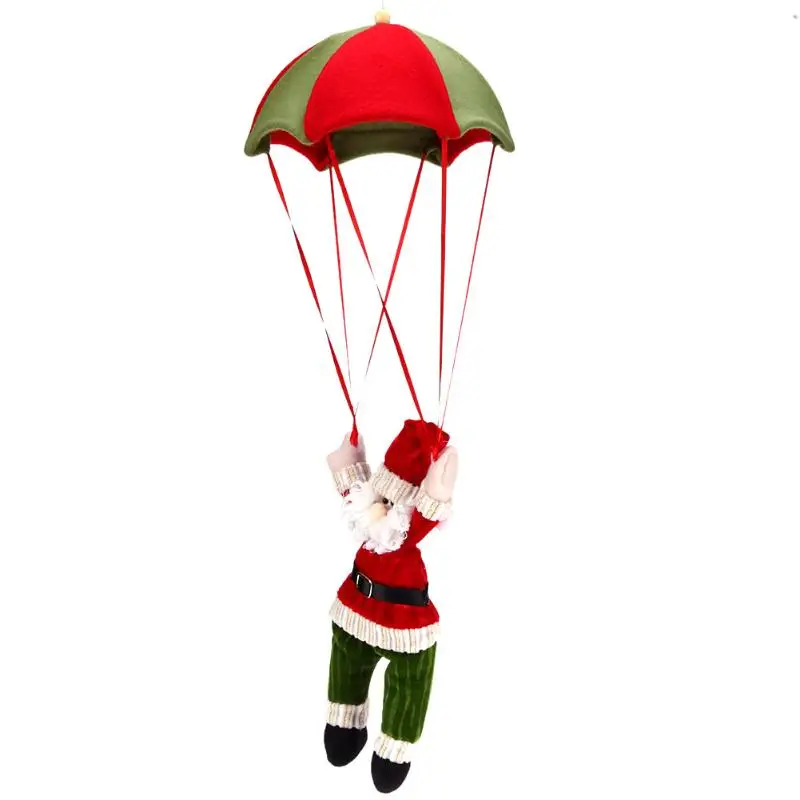 Рождественский Санта-Клаус Снеговик-парашют игрушки подвеска Рождественская елка висячие украшения Новогодний магазин Декор витрины детские игрушки подарки