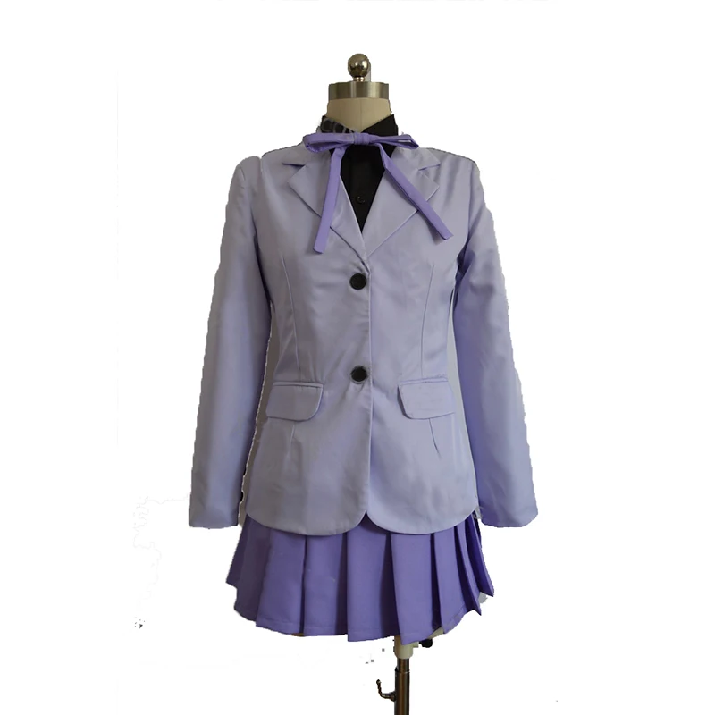 

Noragami Iki Hiyori School Uniform Cosplay Costume top+skirt+shirt+tie 11