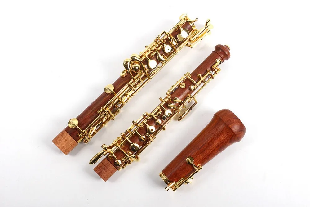 Профессиональный oboe Rosewood C Ключ левый F резонансный золотой ключ с покрытием