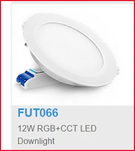 surface downlight MiBOXER 25W RGB+CCT LED Downlight FUT060 dimmable AC100~240V Compatible with 2.4G RF remote control kitchen downlights