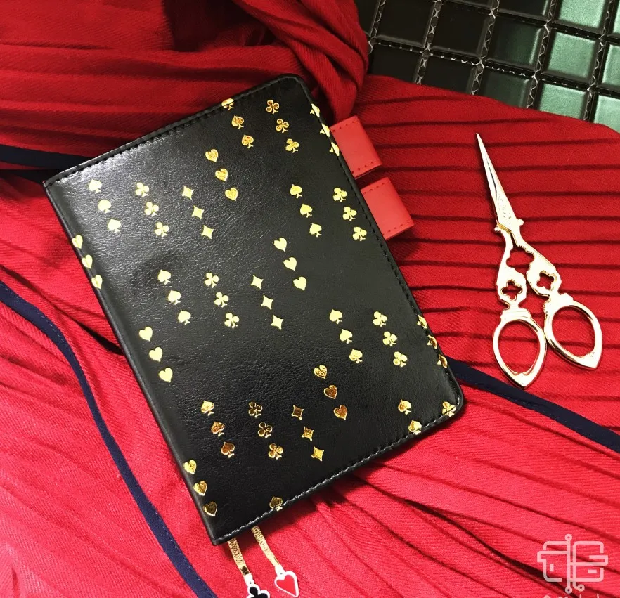 

2018 time stage new hobonichi style Diary billbook a5 a6 notebooks hobo stationery red Queen black Q