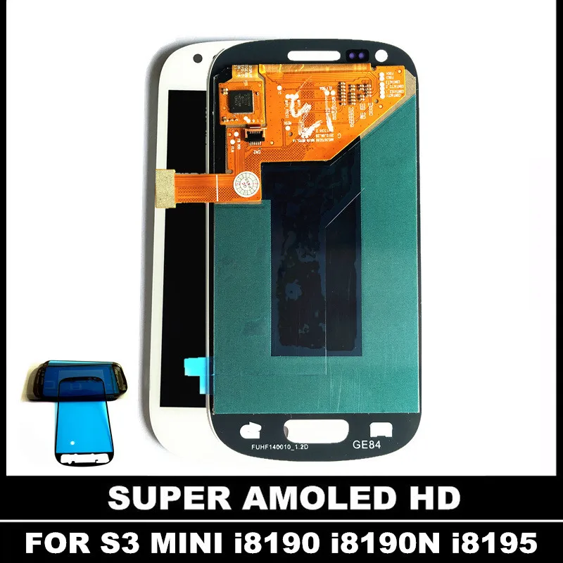 Замена ЖК дисплея для Samsung Galaxy S3 Mini i8190 i8192 i8195 AMOLED протестированный дисплей