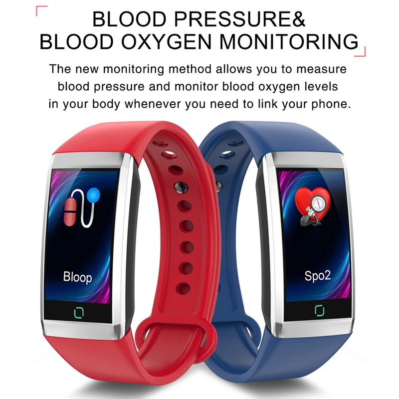 

1.14" Smart Band TD19 Heart Rate Monitor Smart Watch Blood Pressure Measurement Pedometer Smartband for Xiaomi Huawei Honor Band