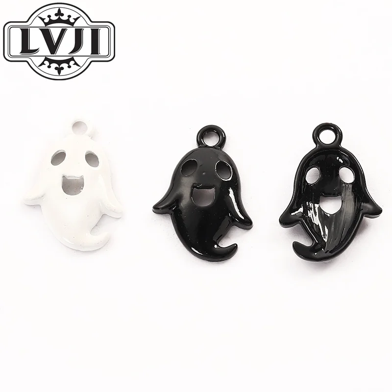 

20pcs Vintage Charms Ghost head Pendant Fit Bracelets Necklace DIY Metal Jewelry Making 6011
