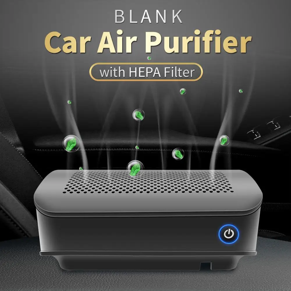 Автомобильный очиститель воздуха, автомобильный освежитель воздуха и ионный очиститель воздуха с HEPA угольным фильтром PM, очиститель для аллергии