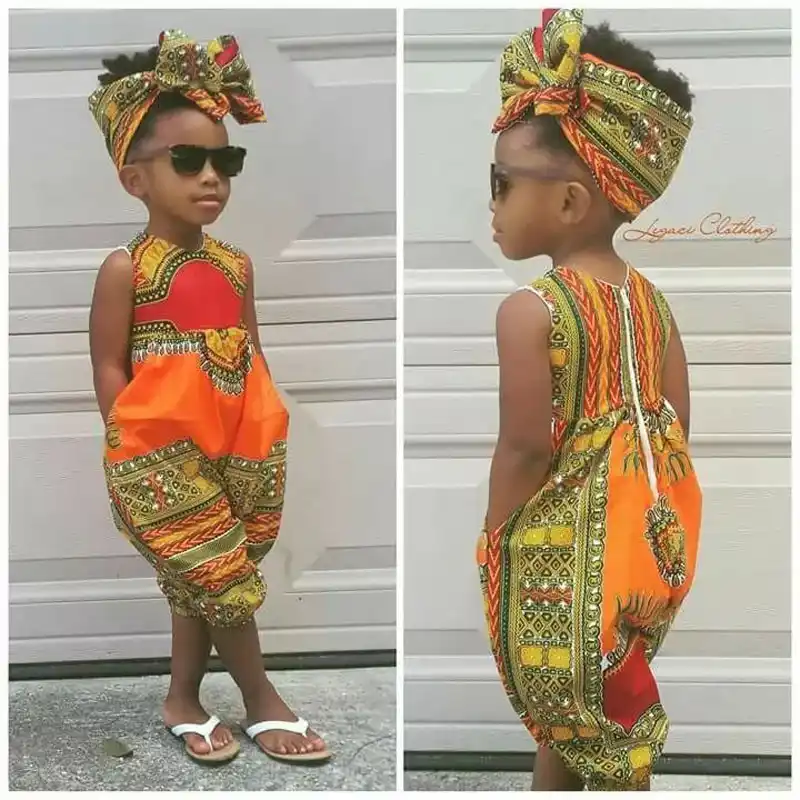 Combinaison A Motif Africain Pour Bebe Fille Nouveau Style 19 Vetement Feminin Barboteuse Tenue Feminine Pour Tout Petit Aliexpress