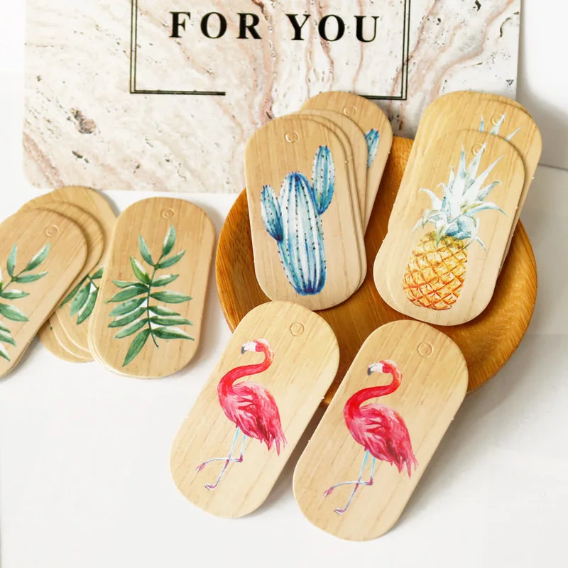 Pineapple Paper Hang Tags Gift Box Paper Cards