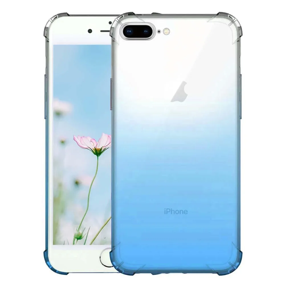 

Soft Transparent Case For iPhone 6 6S 7 8 Plus iPhone 7 Plus phone case For iPhone X XS Max XR TPU Cases Luxury For 6 6s Plus