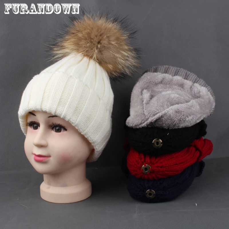 kids fleece winter hats