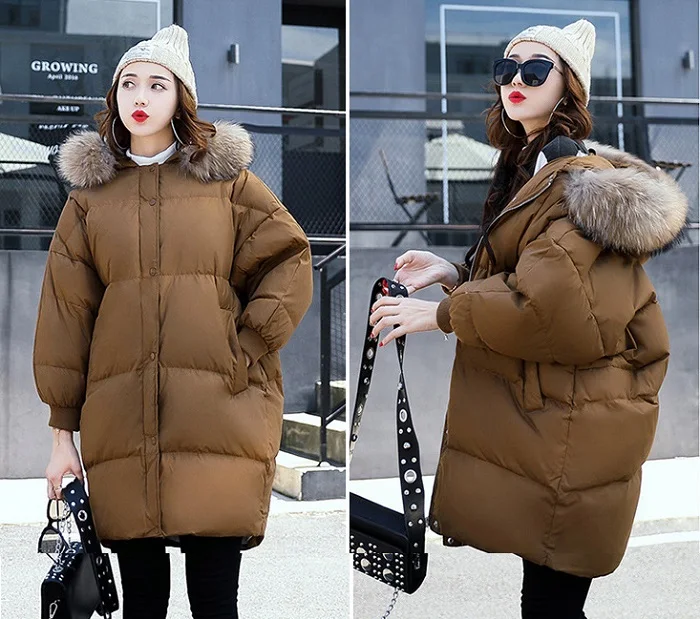 2017 winter hot sales hooded  jacket women clothing cotton + size 3 xl warm coats street fashion wind coat  women+26