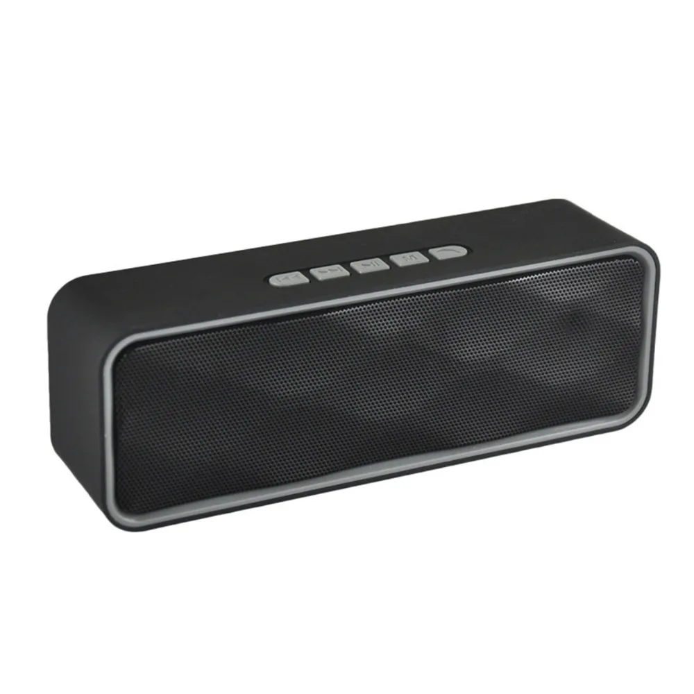 SOONHUA портативный мини беспроводной Bluetooth динамик 3D цифровой стерео сабвуфер громкий динамик поддержка TF U диск FM радио Музыкальный плеер