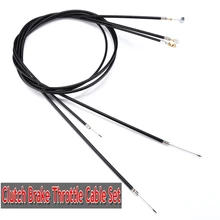 

Universal Motorcycle Cable Kit Clutch Brake Throttle Cable Set ideal for BSA, Triumph, Norton Motorcycles