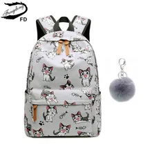 FengDong font b school b font font b bags b font for teenage girls schoolbag children