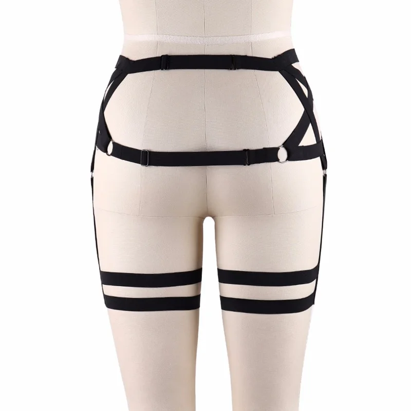 Harajuku-Pentagram-Garters-Punk-Stockings-Suspender-Belt-Fetish-Wear-Thigh-Lingerie-Pentagram-Harness-Leg-Harness-P0129 (2)
