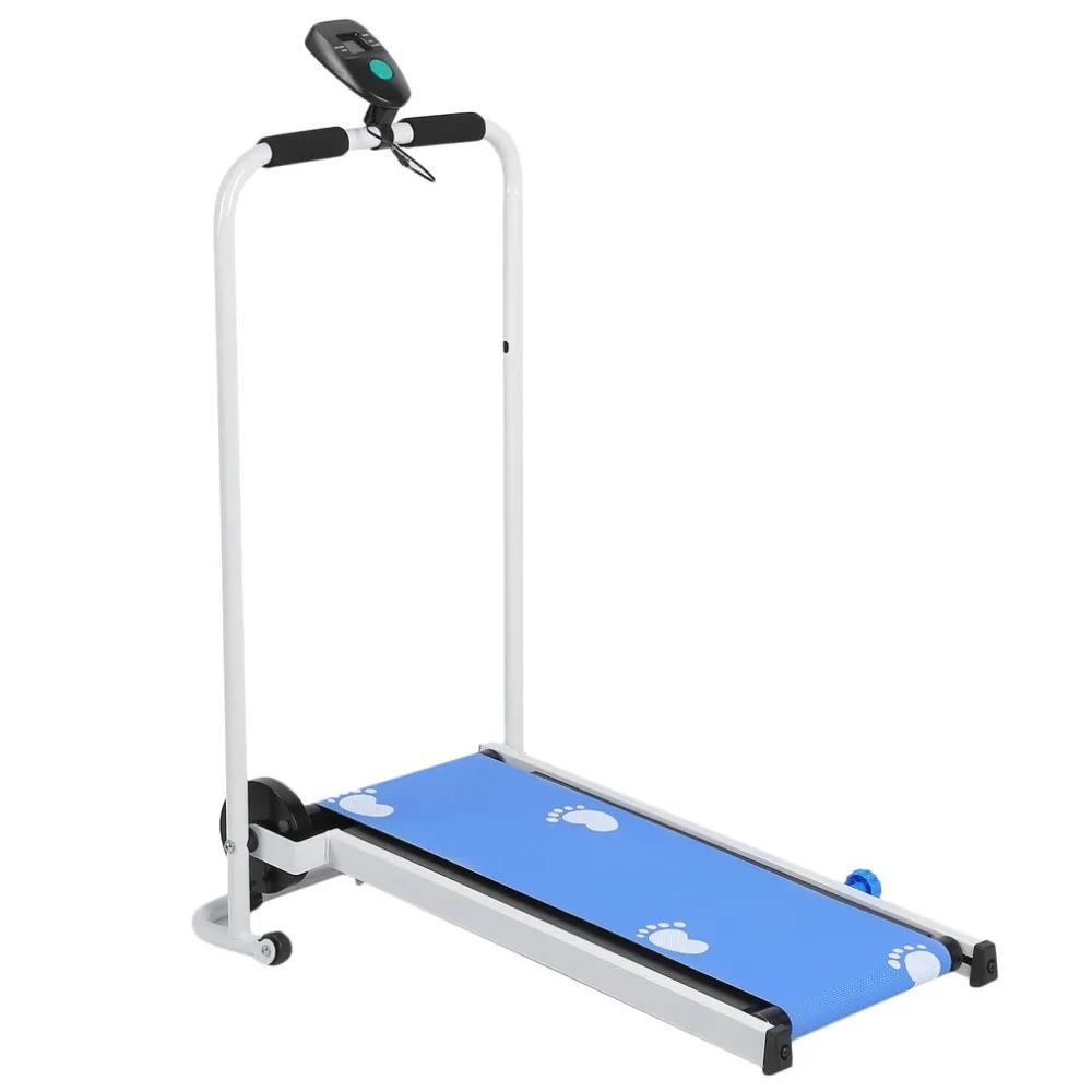 

Household Mechanical Mini Mute Folding Treadmills Confidence Running Jogging Treadmill Training Equipment Indoor Fitness Machine
