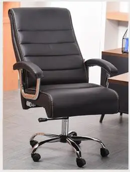 Кожаное кресло начальника может лежать офисное кресло семьи коровьей большие класса стул Массаж Твердые деревянный шарнир компьютерное