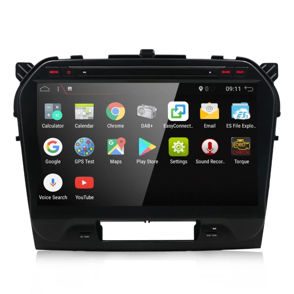 Excellent 10.1" 2 Din 8 Core Android 8.1 For SUZUKI GRAND VITAR 2015- Car Radio 2+32GB Car Multimedia Player Car Stereo Car Audio GPS BT 1