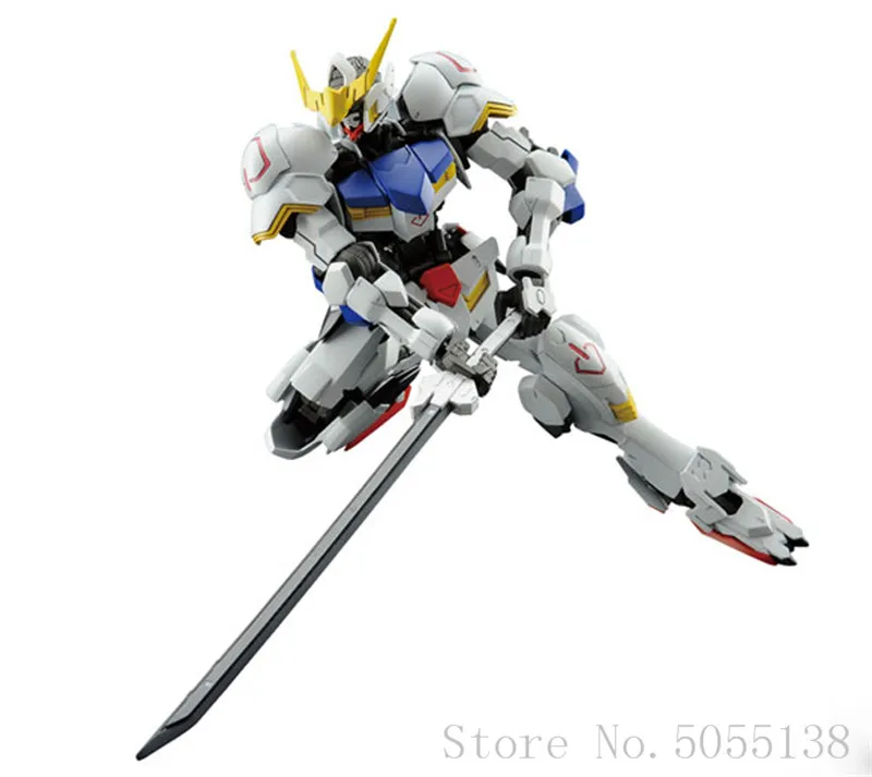 Bandai Gundam модели в наличии на складе в сборе 01886 ТВ 01 1/100 Barbatos робот Гандам Рисунок Аниме Драконий жемчуг игрушки Рисунок подарок