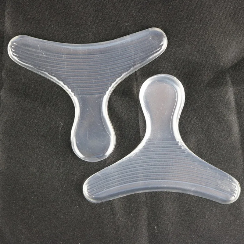 Женские вставки на пятке-силиконовые протекторы на пятке Т-образная силиконовая вставка стельки на каблуках подарок унисекс