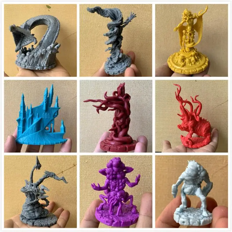 Подземелья драконы настольная игра D& D подземный город серия Cthulhu Wars настольные ролевые игры Миниатюрные модели Прямая