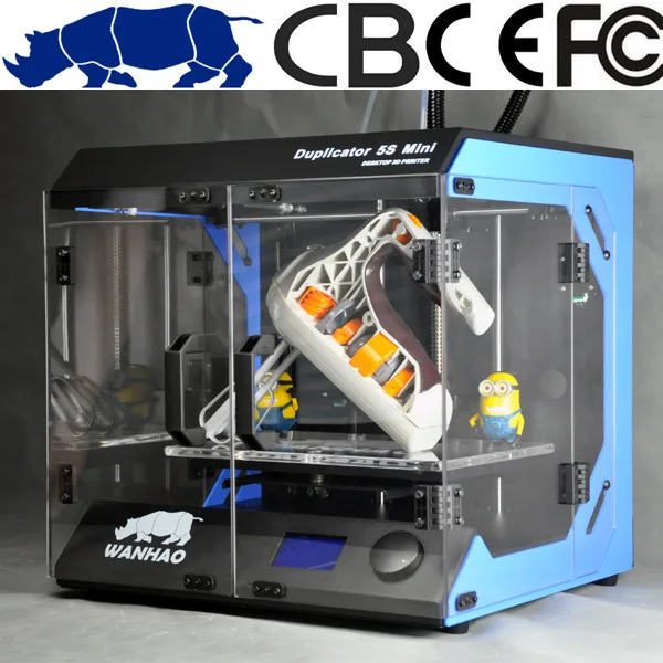 Wanhao Duplicator 5S – 3D-принтер от компании WANHAO c высокой скоростью печати(до 300 мм/сек). Возможна поставка со склада в России(спрашивайте продавца). Возможно безналичный расчет для организаций