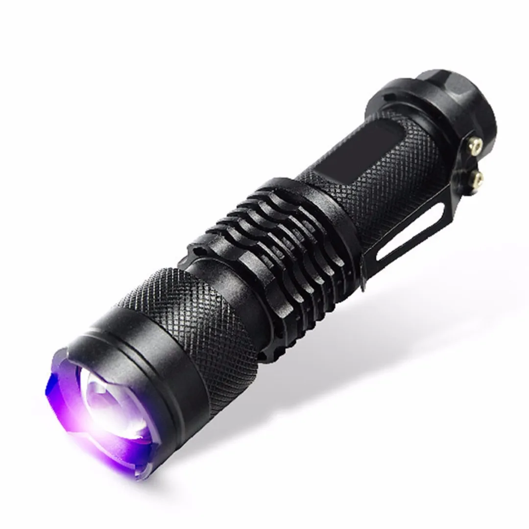 IKVVT Mini LED 1200LM AA/14500 Adjustable Torch 3 Modes Waterproof Flashlight