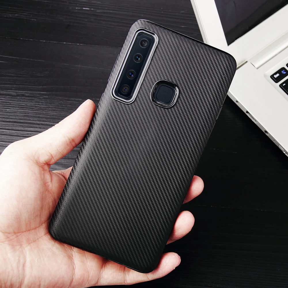 

For Samsung Galaxy A9 2018 Cover Soft Carbon fiber Slim TPU Shockproof Phone Case For Samsung A9 2018 A920F A920 SM-A920F Fundas