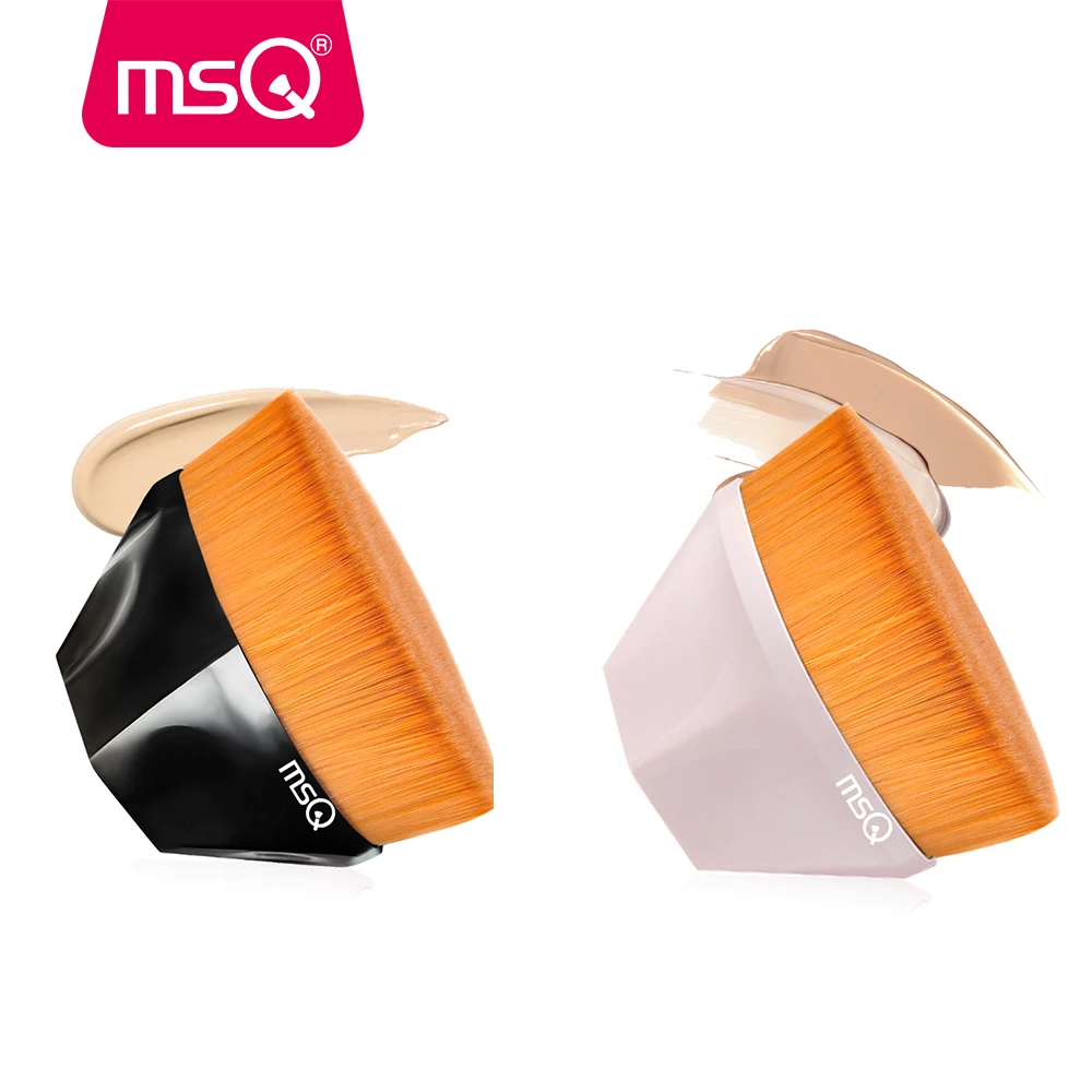 

MSQ NO.55 Foundation Brush Liquid Beauty Tools Foundation Makeup Brush Diamond Shape Handle Soft Synthetic Hair