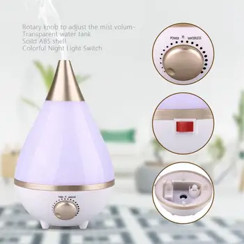 

3L Essential Air Aroma Oil Diffuser Humidifier Ultrasonic Air Humidifier Cool Mist Maker LED Night Lamp Electric Aromatherapy