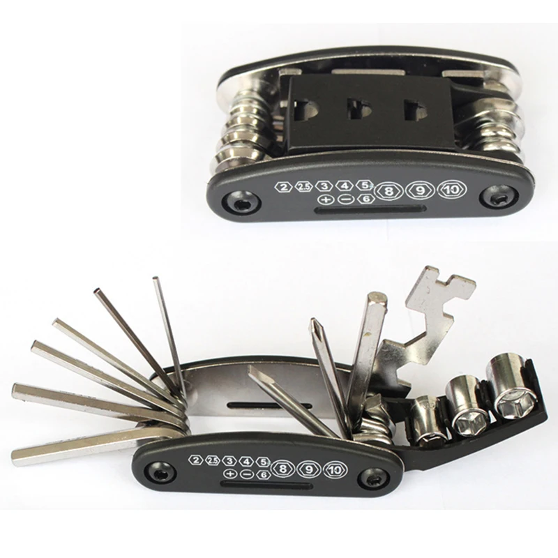 Multi Bicycle Repair Tools Set