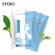 Efero 6 шт. = 3 пары отшелушивающая маска для ног детские ноги пилинг омертвевшей кожи маска для ног увлажняющие носки крем для ног педикюрные носки для спа