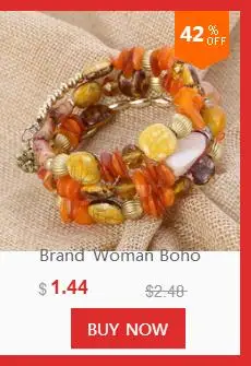 Браслеты из бисера с кристаллами для женщин, винтажный браслет, Женские Ювелирные изделия, браслет с подвесками из натурального камня, подарок pulseira feminina