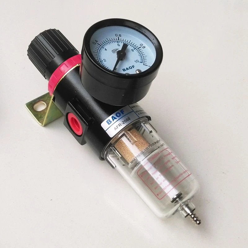 Air Filter Pressure Regulator Stable 0-10 Bar 2000 Liters Per Minute for Power Supply 10 to 60℃ Durable Abs Aluminum Alloy Air Filter Pressure Gage Air Filter Pressure Regulator Stable 0-10 Bar 2000 Liters Per Minute for Power Supply 10 to 60℃ Durable Abs Aluminum Alloy Air Filter Pressure Gage