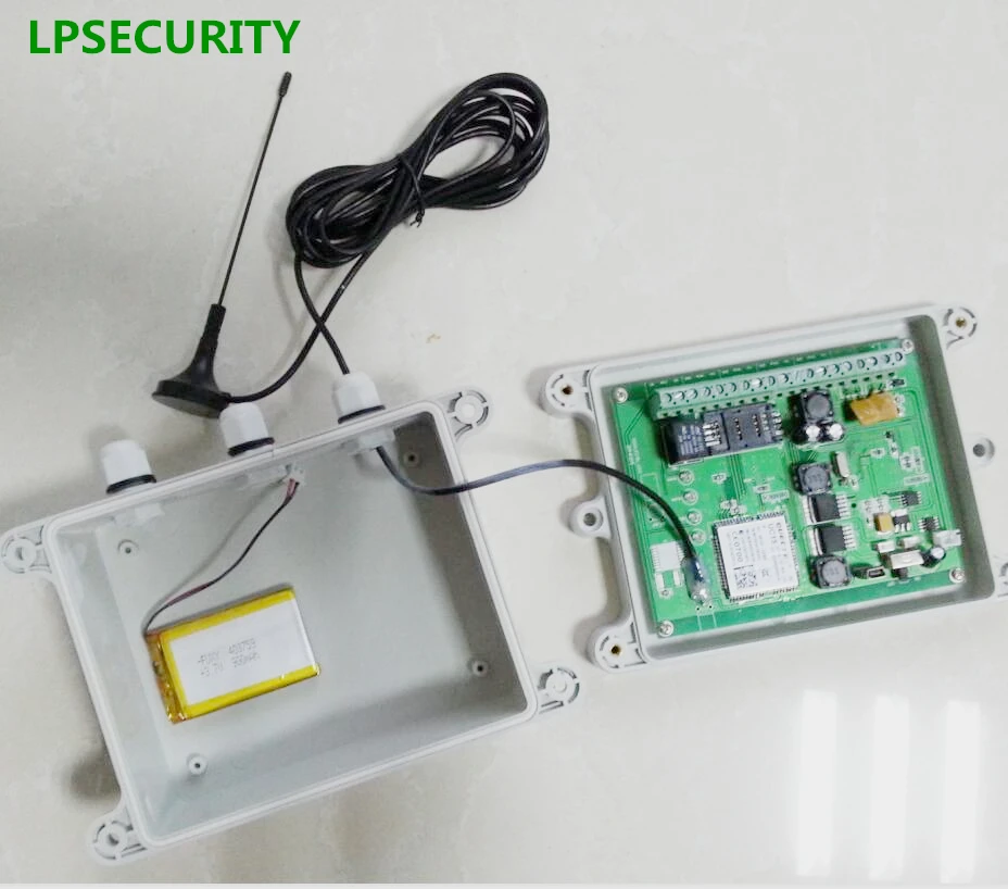 Lpsecurity 3g S261 GSM SMS 4 входов контроля температуры RTU онлайн контроллер сигнализации