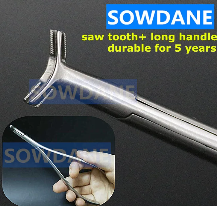 

Dental Orthodontic Lingual Wire NiTi Cinch Back Plier Instrument with long handle