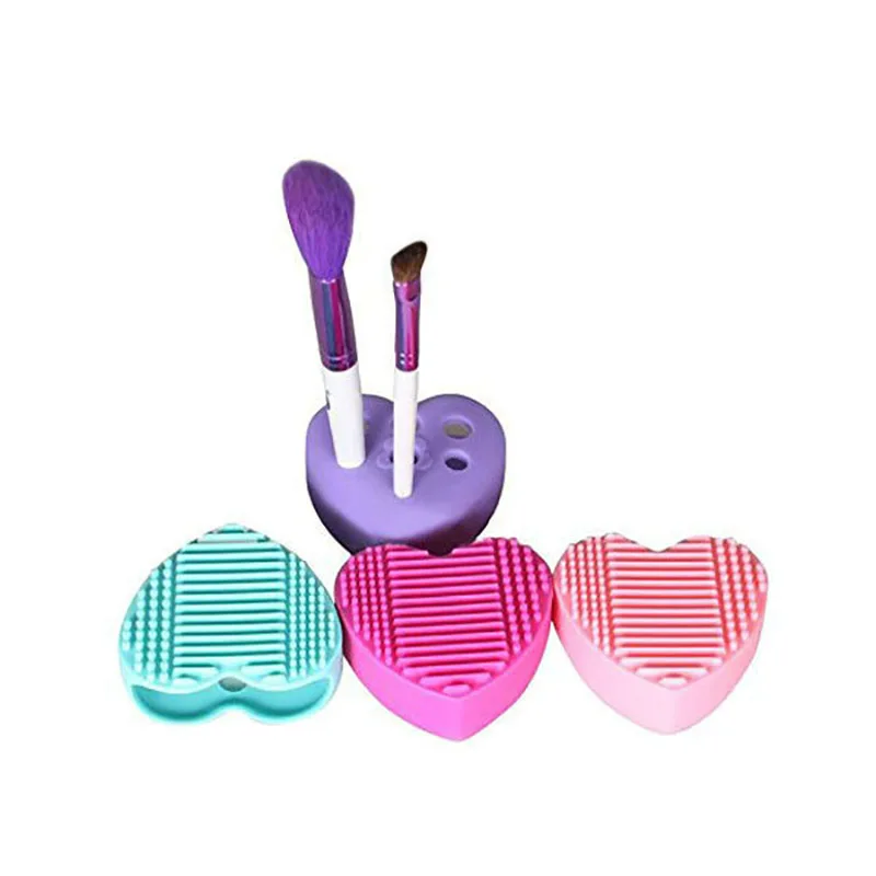 

2019 Silicone Cleaning Brush Make Up Face Cleaner Cosmetic Washing Brush Face Cleaning Mat Bathroom Accessories