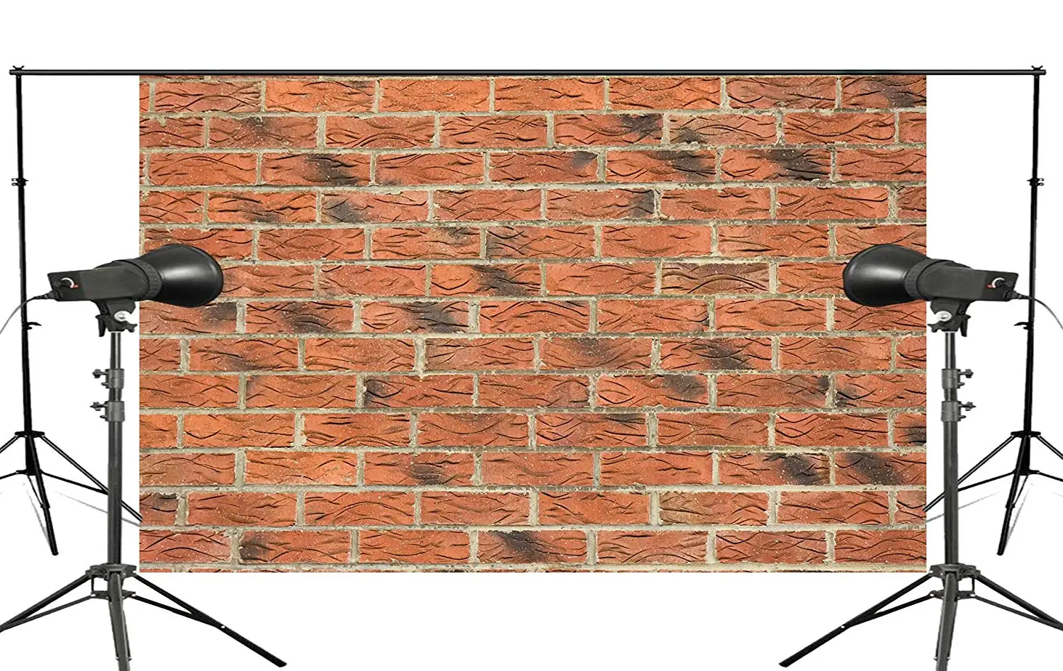 Wavy Pattern Brick Photography Backdrop Folding Studio Background Props Wall 150x220cm