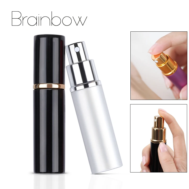 

Brainbow 10ml Perfume Bottle Empty Refillable Bottle Portable Mini Travel Size Cosmetics Container Perfume Lotion Spray Atomize
