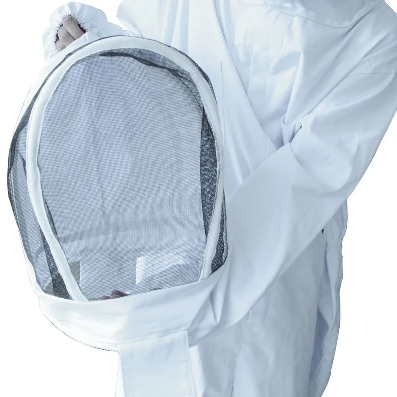 Куртка пчеловода набор с фатой Съемная шляпа с перчатками Анти-пчела полный корпус защитное оборудование для пчеловодов инструменты