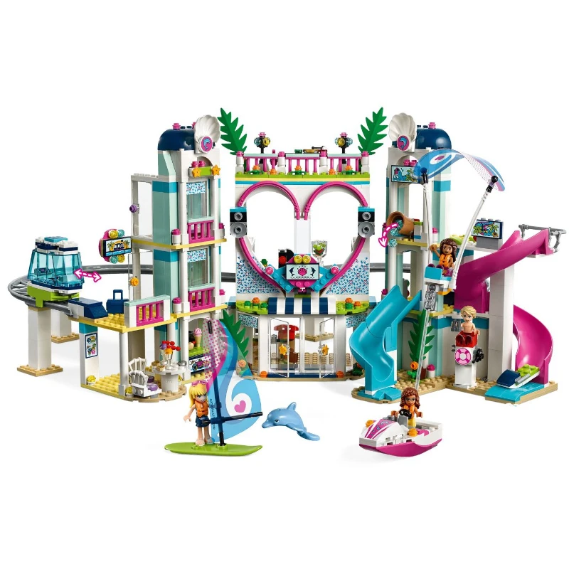 

1039Pcs Heartlake City Resort Sets Model Building Kits Blocks Bricks Girl Toy Gift as With LegoING Friends