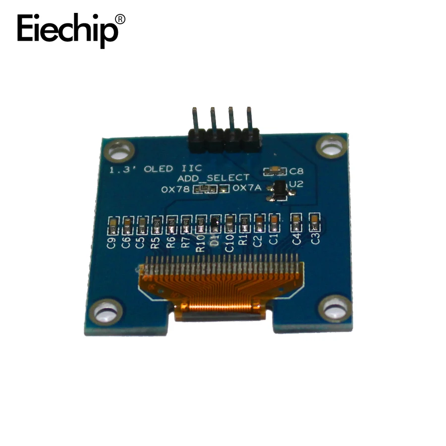1,3 дюймов O светодиодный модуль белый/голубой цвет SPI/IIC общаться Дисплей 128X64 1,3 дюймов O светодиодный ЖК-дисплей светодиодный Дисплей модуль 12864 для arduino