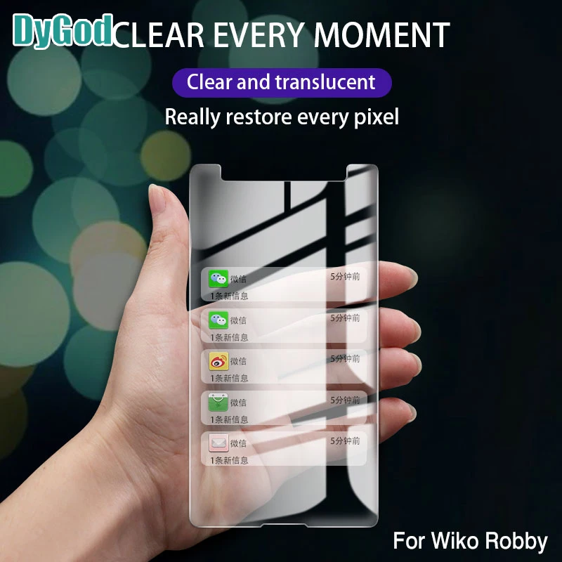 DyGod 5 ''для Wiko Robby закаленные Аксессуары для мобильных телефонов 0 'для Rainbow Up